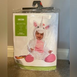 Baby unicorn Halloween costume size 12-24 mo